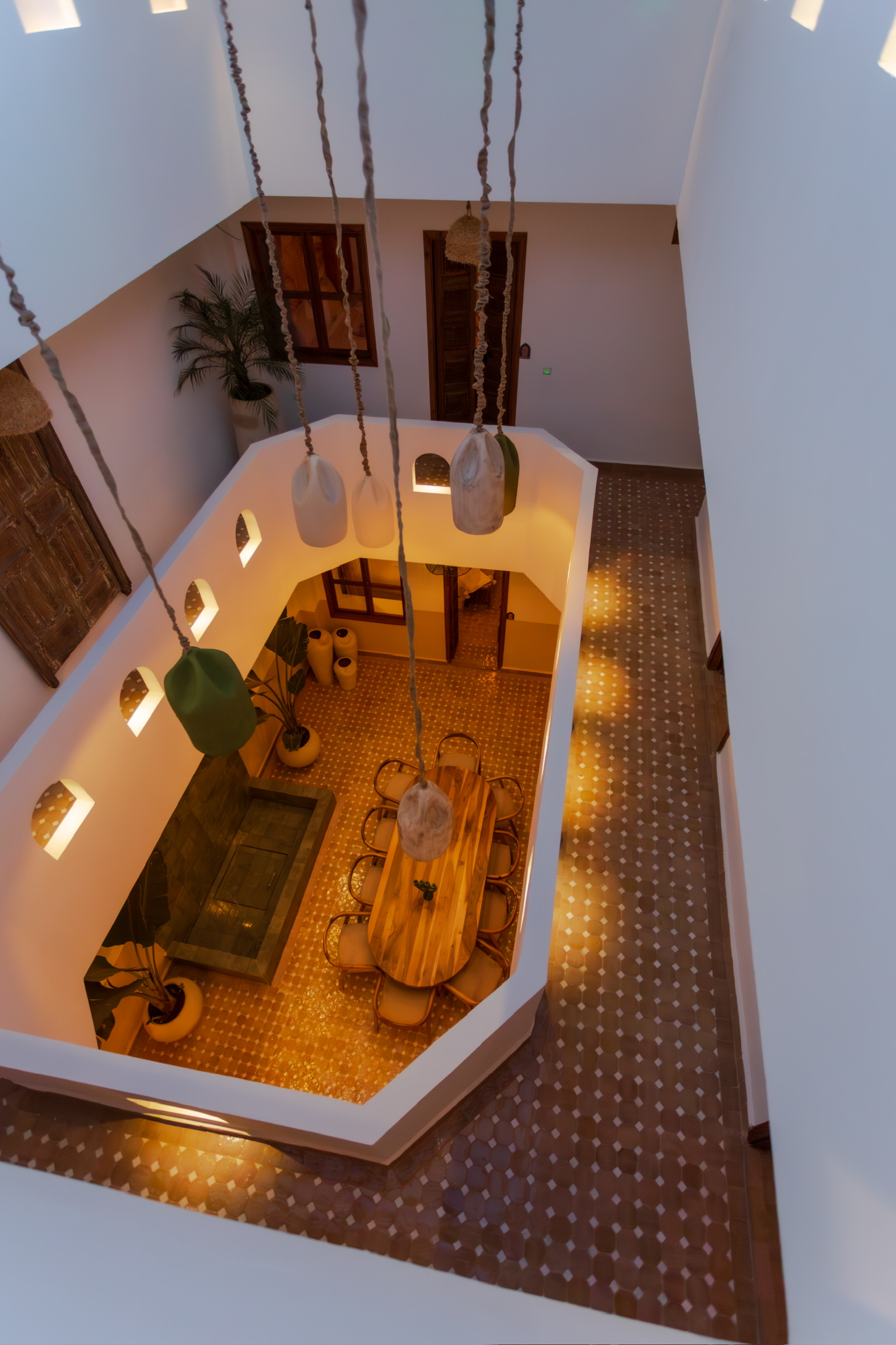 Riad KAMA — chambre avec lit double